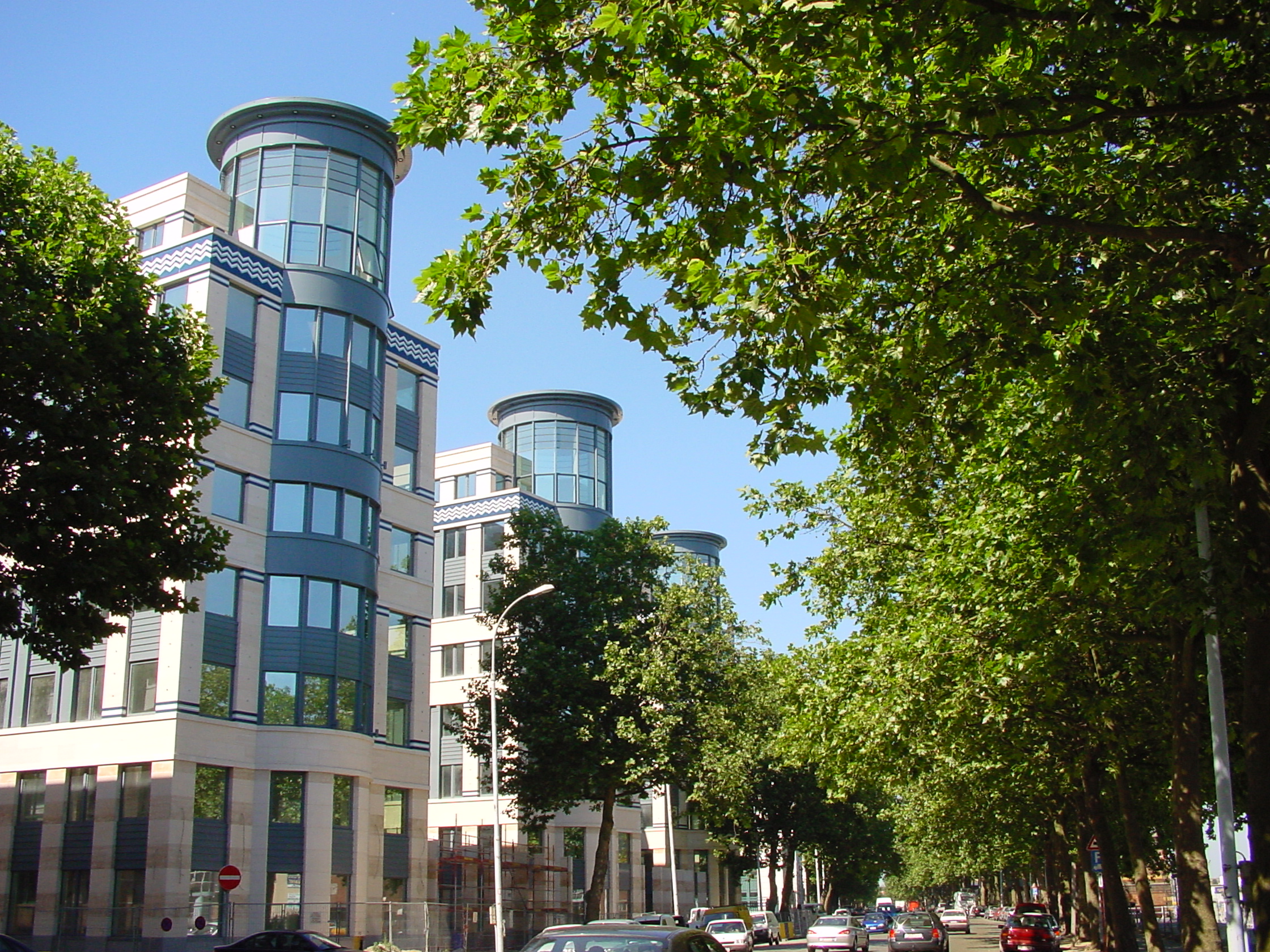 KBC hoofdzetel kantoren
